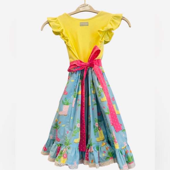 ELEANOR ROSE ☔️Spring Dress - Size 8-10 - Picture 2 of 5